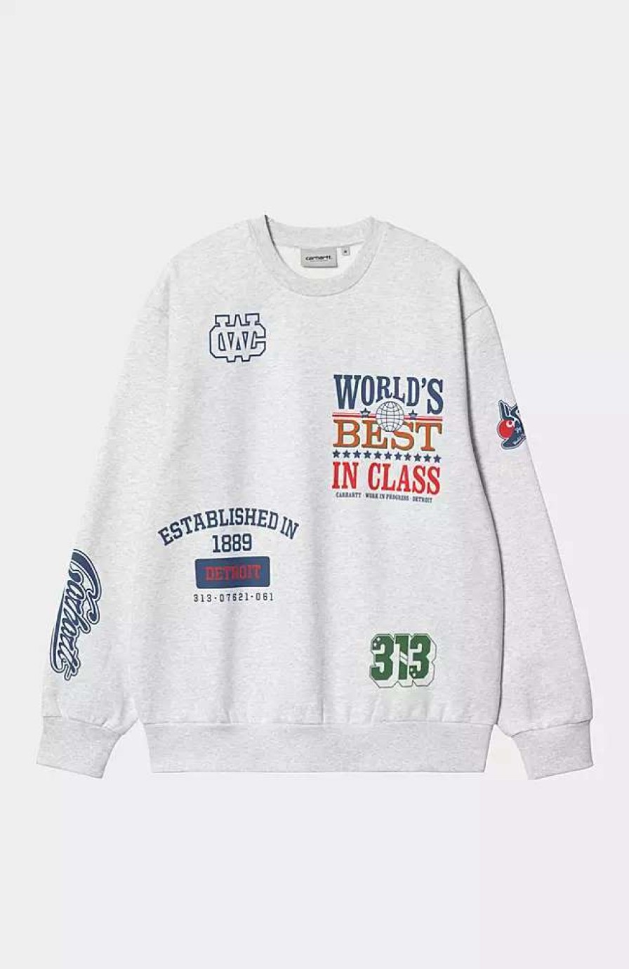 Clothing * | Carhartt Wip Multi World Sweatshirt