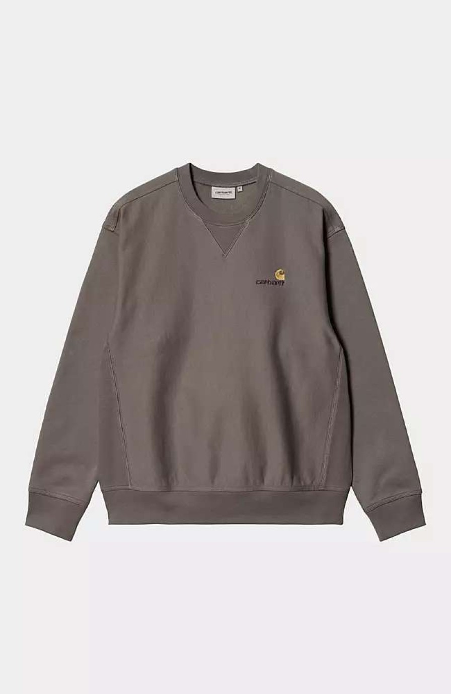 Clothing * | Carhartt Wip American Script Sweatshirt