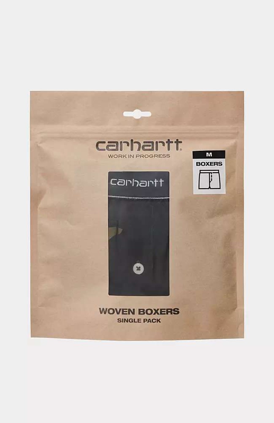 Clothing * | Carhartt Wip Cotton Script Boxers