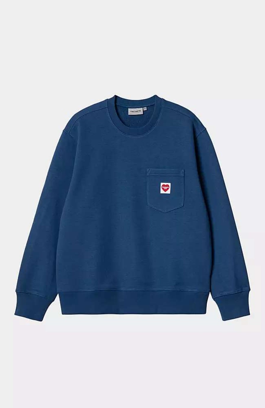 Clothing * | Carhartt Wip Heart Pocket Sweat