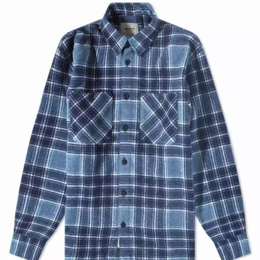 Coat * | Carhartt Wip Jared Check Overshirt