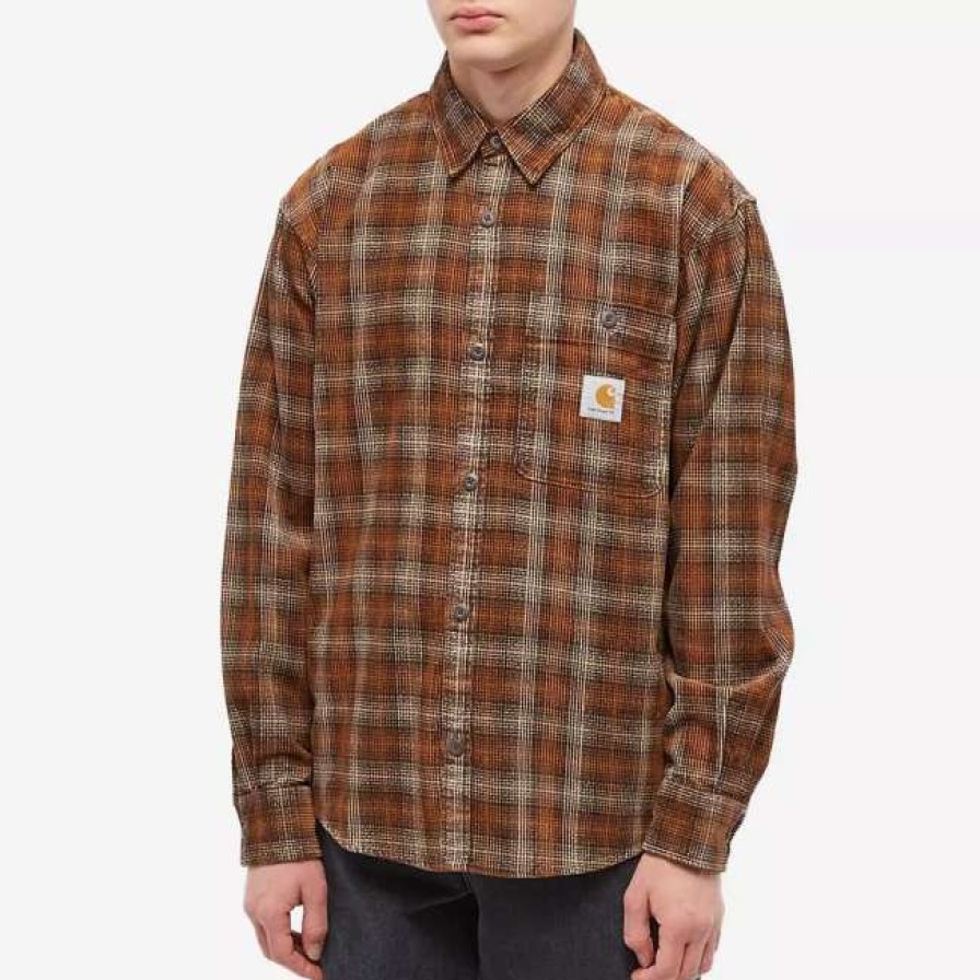 Coat * | Carhartt Wip Flint Corduroy Overshirt