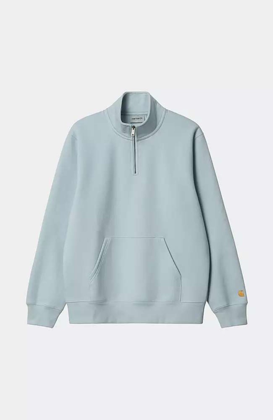 Clothing * | Carhartt Wip Chase Neck Zip Sweatshirt