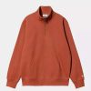 Clothing * | Carhartt Wip Chase Neck Zip Sweatshirt