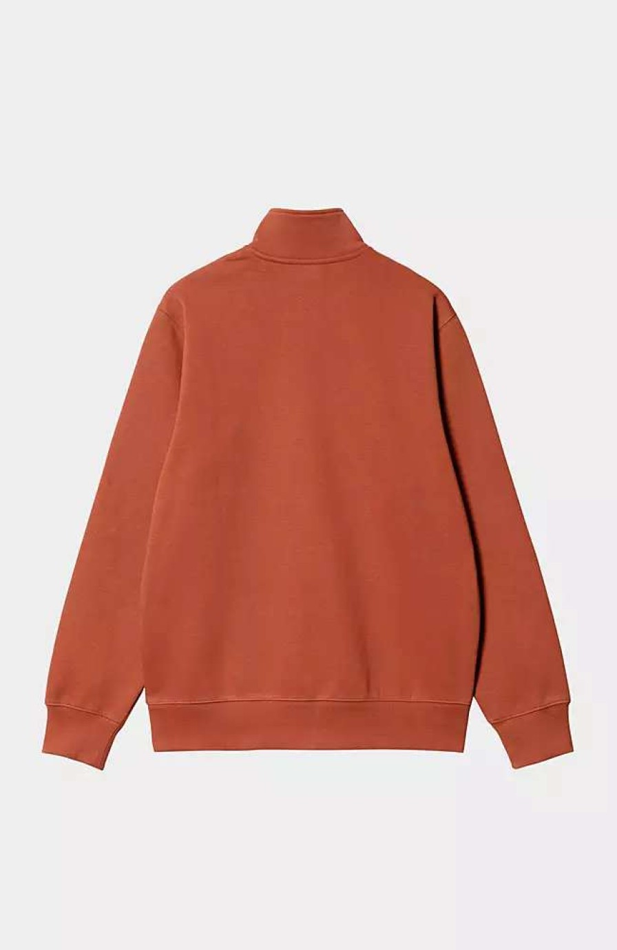 Clothing * | Carhartt Wip Chase Neck Zip Sweatshirt