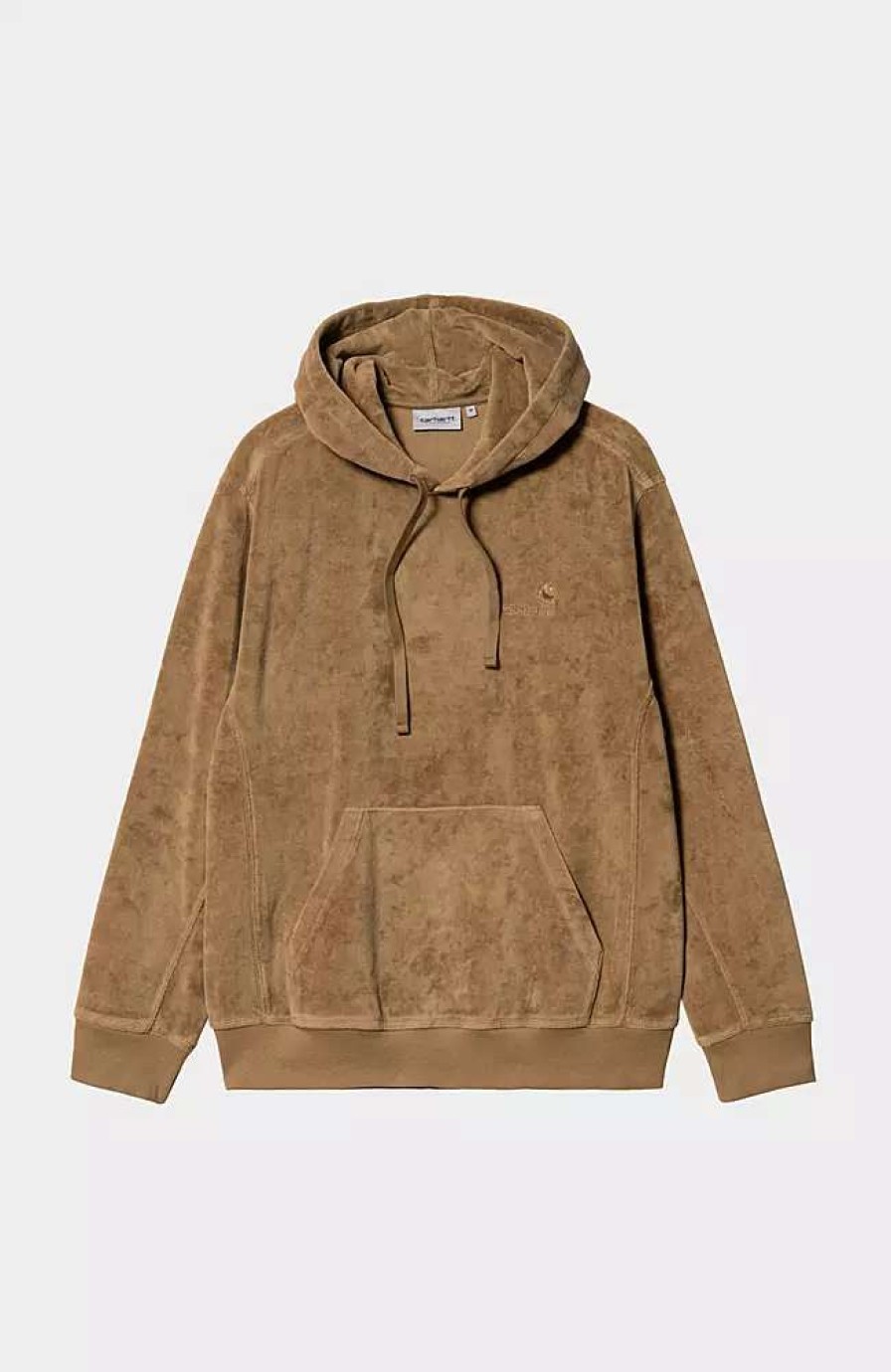 Clothing * | Carhartt Wip Hooded United Script Sweatshirt