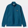 Clothing * | Carhartt Wip Half Zip American Script Sweatshirt