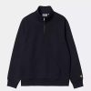 Clothing * | Carhartt Wip Chase Neck Zip Sweatshirt