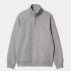 Clothing * | Carhartt Wip Chase Neck Zip Sweatshirt