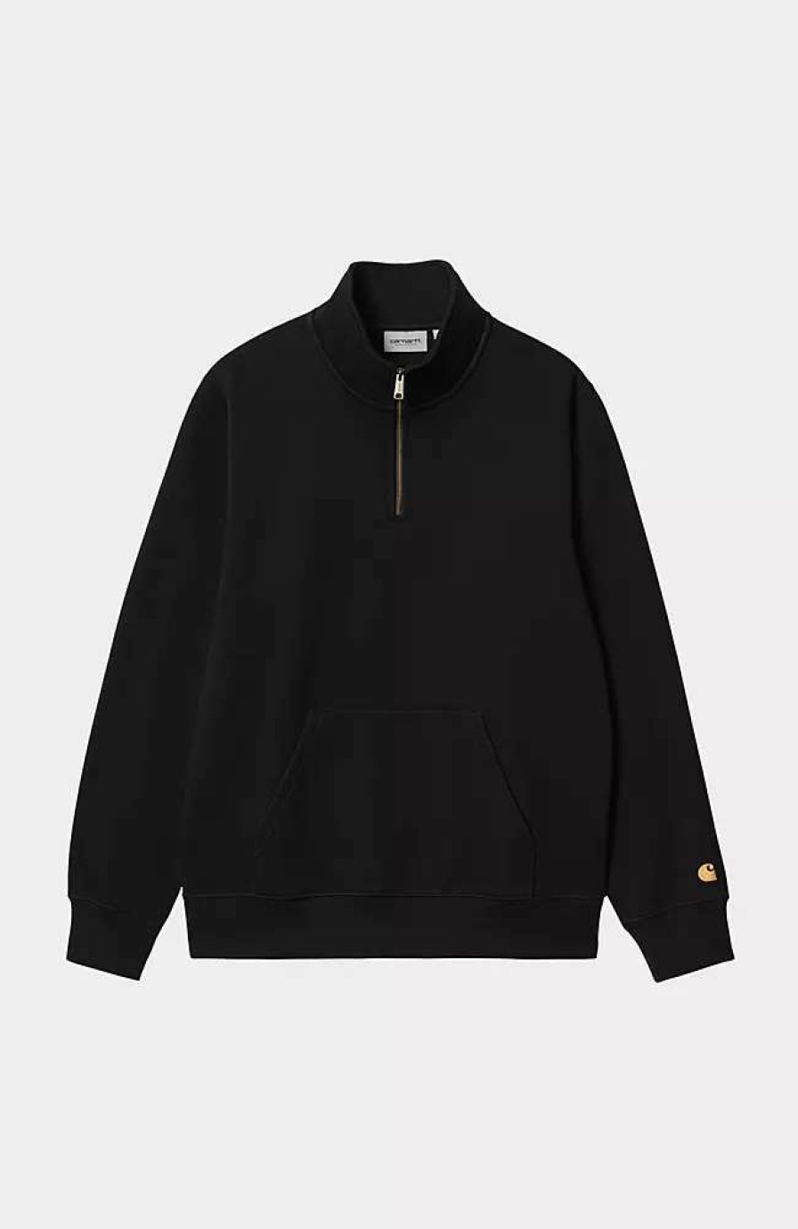 Clothing * | Carhartt Wip Chase Neck Zip Sweatshirt