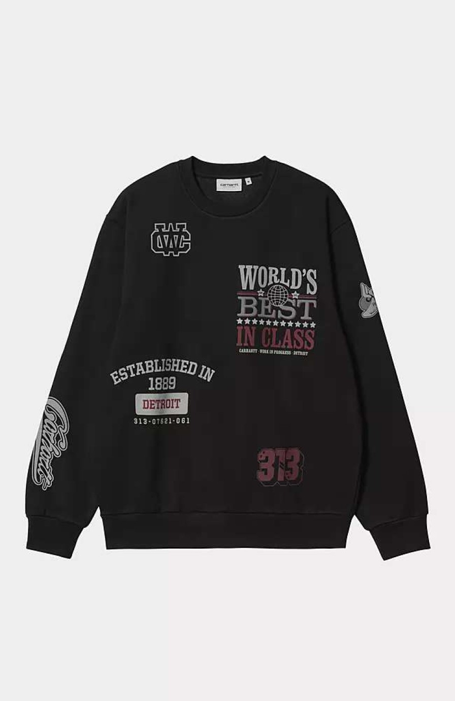 Clothing * | Carhartt Wip Multi World Sweatshirt