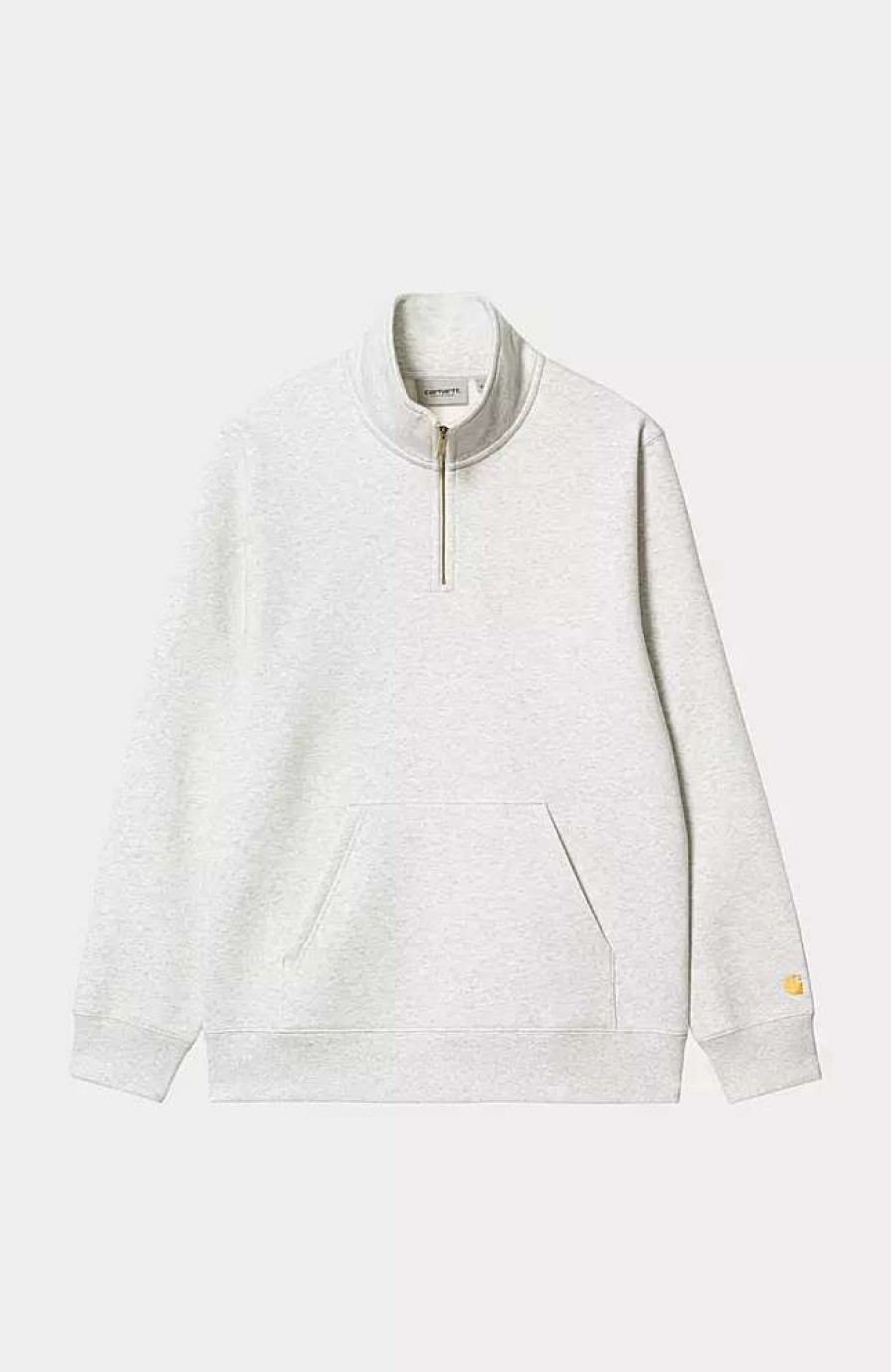 Clothing * | Carhartt Wip Chase Neck Zip Sweatshirt