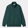 Clothing * | Carhartt Wip Chase Neck Zip Sweatshirt