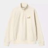 Clothing * | Carhartt Wip Half Zip American Script Sweatshirt