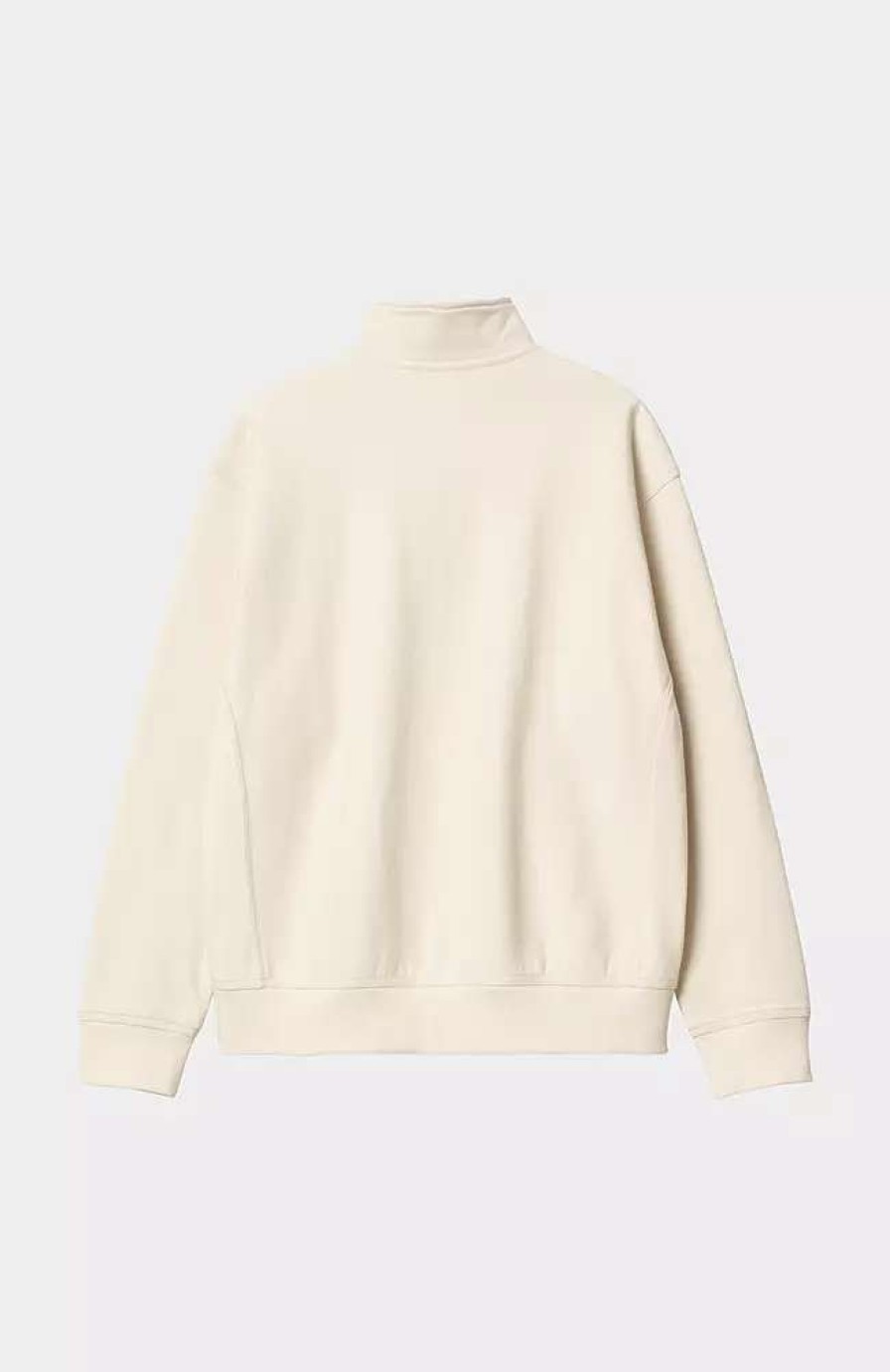 Clothing * | Carhartt Wip Half Zip American Script Sweatshirt