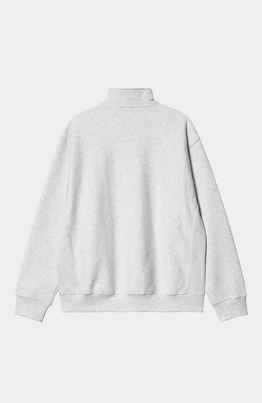 Clothing * | Carhartt Wip Half Zip American Script Sweatshirt