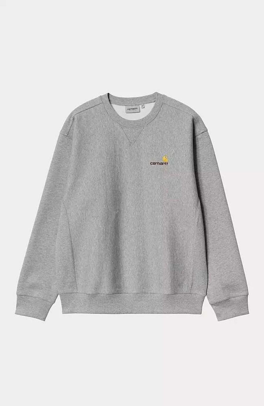 Clothing * | Carhartt Wip American Script Sweatshirt