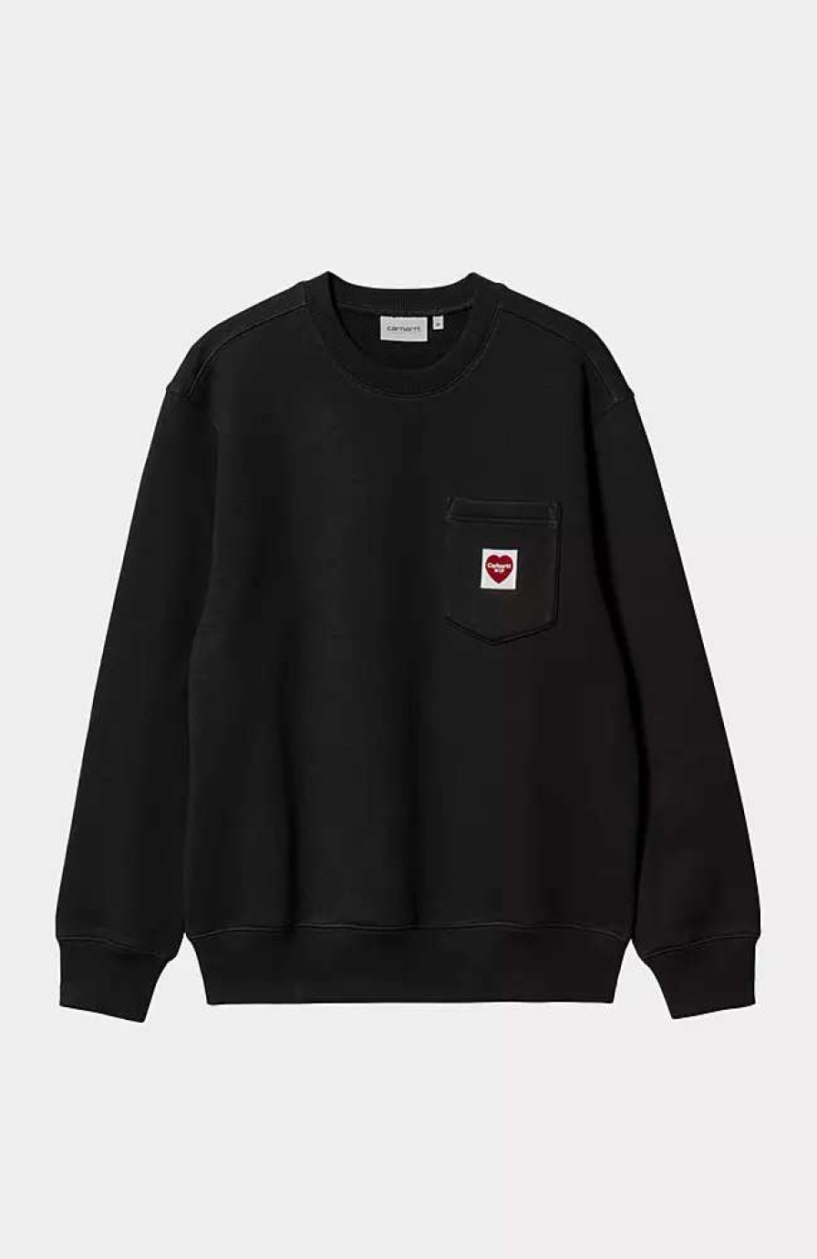 Clothing * | Carhartt Wip Heart Pocket Sweat