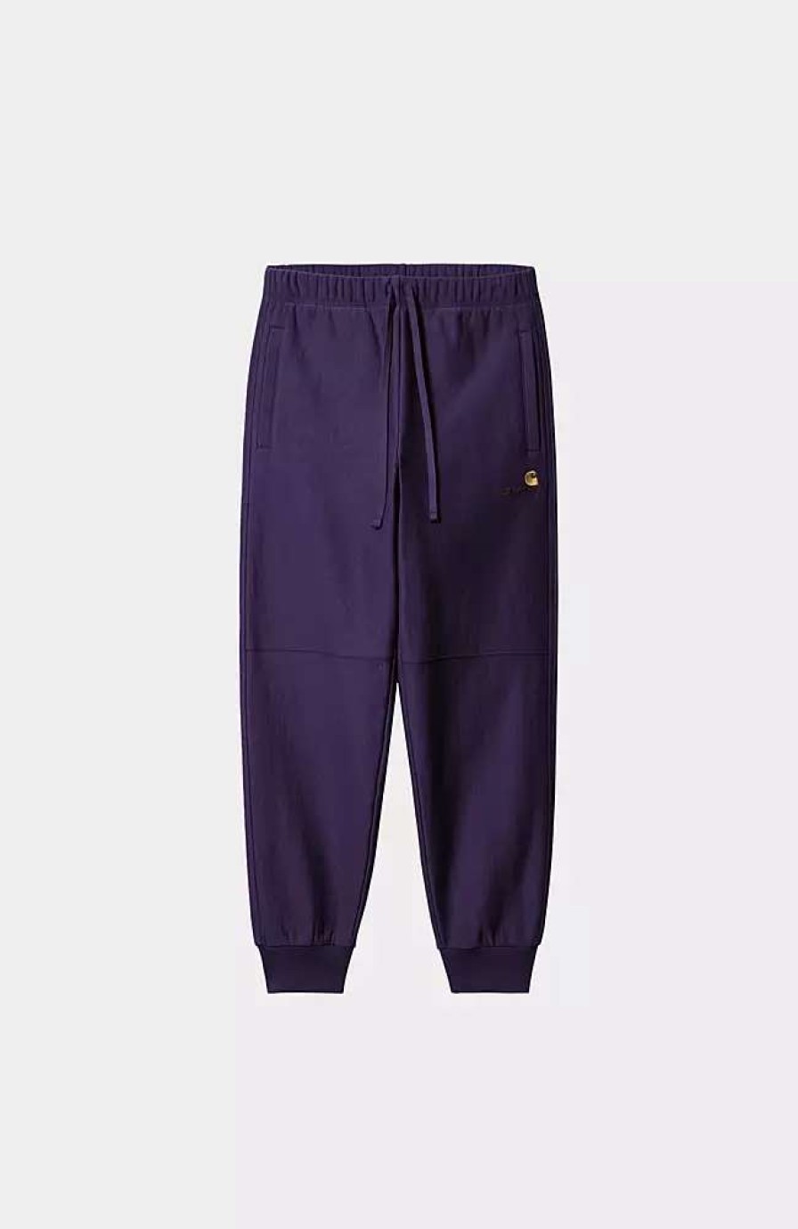 Waterproof Pants * | Carhartt Wip American Script Jogging Pant