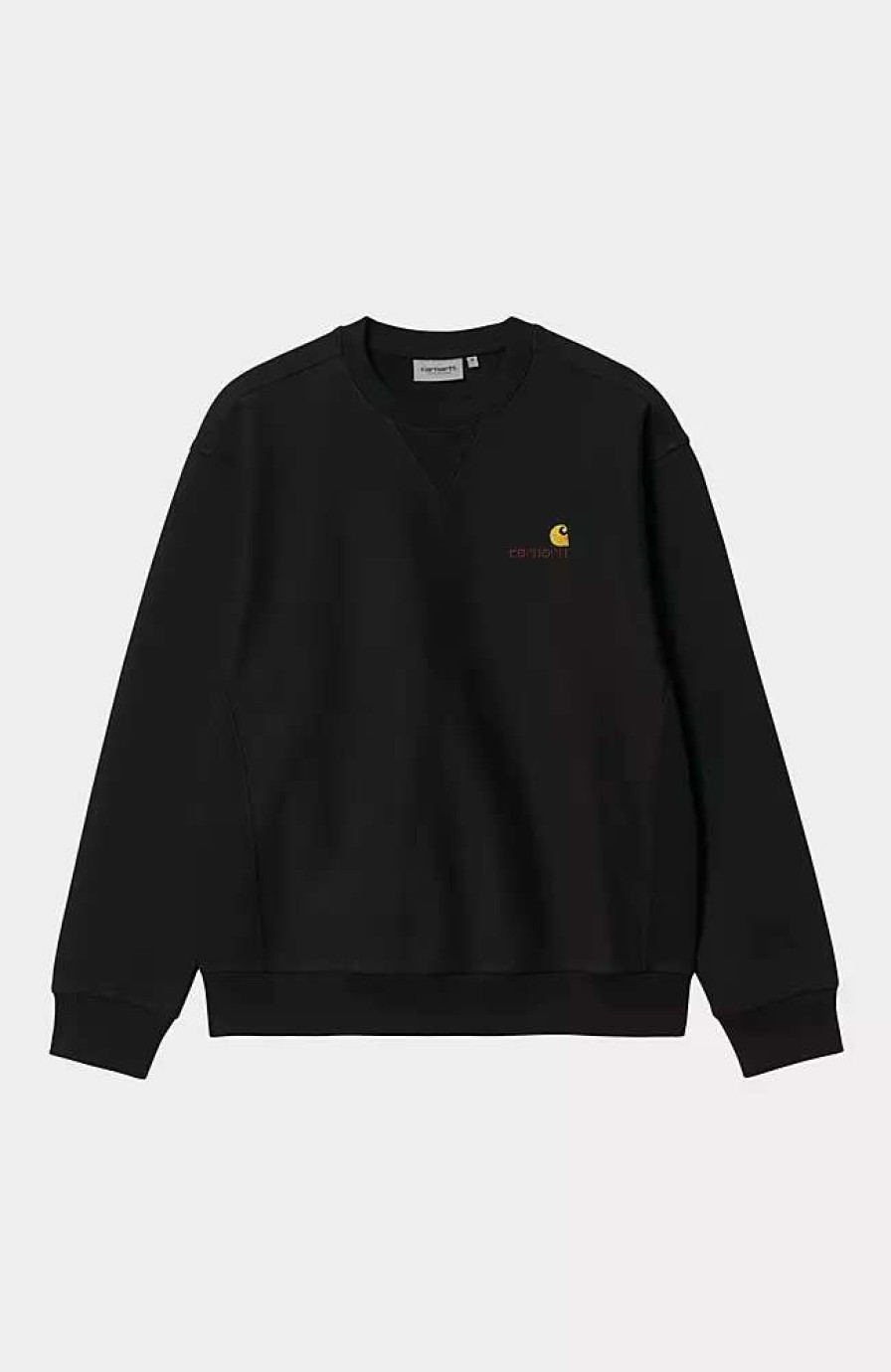 Clothing * | Carhartt Wip American Script Sweatshirt