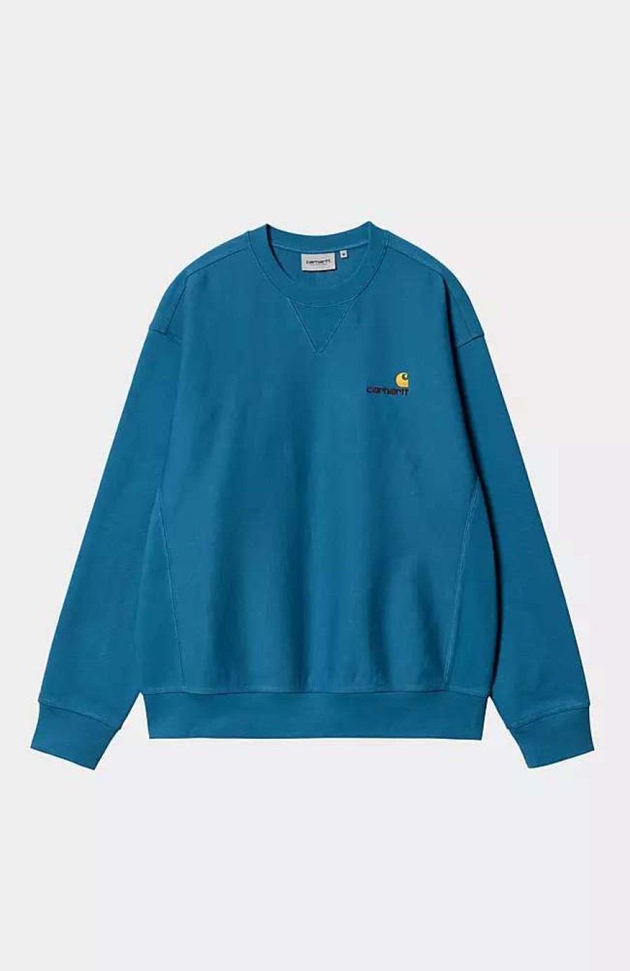 Clothing * | Carhartt Wip American Script Sweatshirt